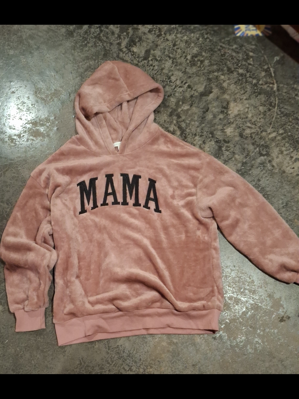 Cozy 'MAMA' Hoodie & Jogger Set - Dusty Rose - Picture 3 of 16